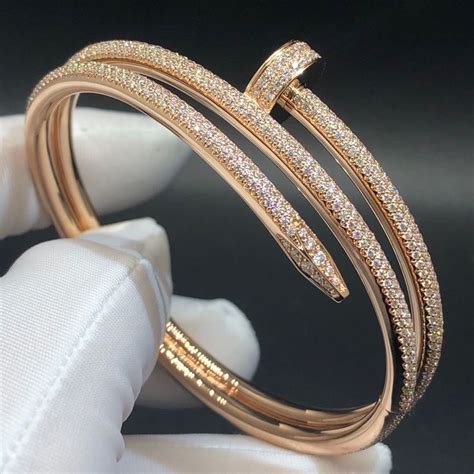 bracelet clou cartier or|cartier nail bracelet price list.